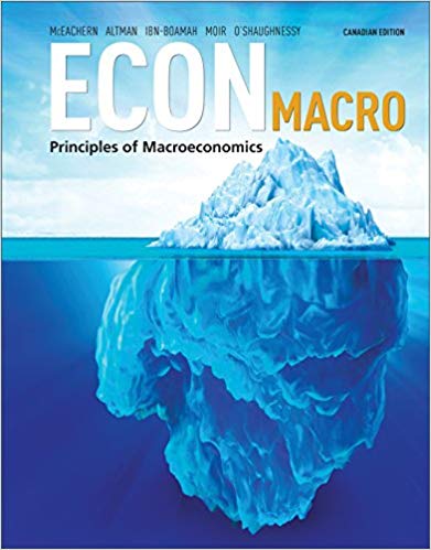 Econ Macro Principles Of Macroeconomics St Canadian Edition Test Bank Testbank