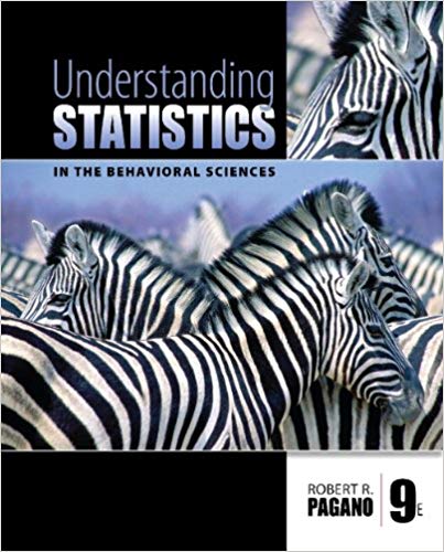 Understanding Statistics In The Behavioral Sciences, 9th Edition Test ...