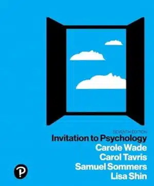 Invitation to Psychology, 7th Edition Solution Manual