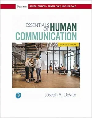 Test Bank For Essentials of Human Communication