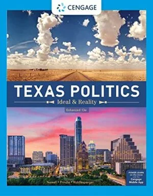 Test Bank For Texas Politics: Ideal and Reality