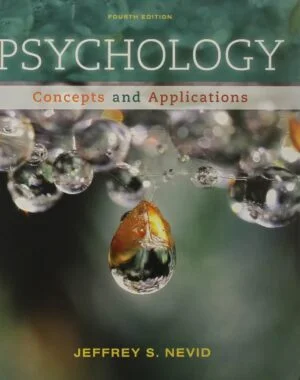 Test Bank For Psychology: Concepts and Applications