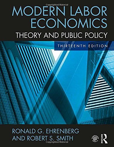 Test Bank for Modern Labor Economics: Theory and Public Policy