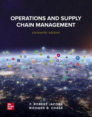 Test Bank For Operations and Supply Chain Management