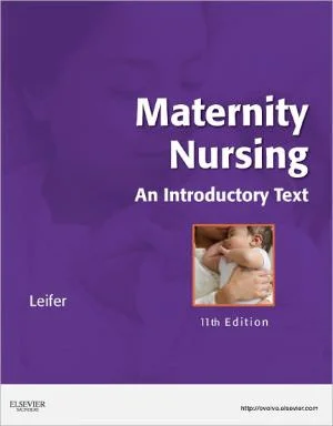 Test Bank For Maternity Nursing: An Introductory Text