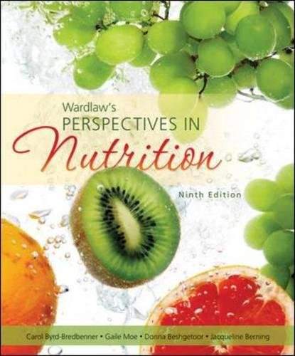 Test Bank For Wardlaw's Perspectives in Nutrition