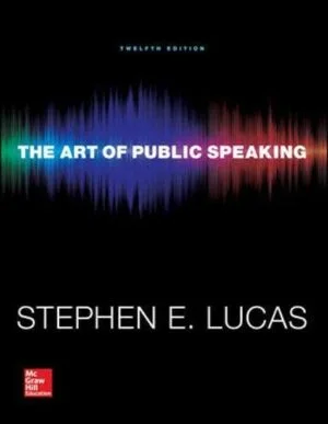 Test Bank For The Art of Public Speaking