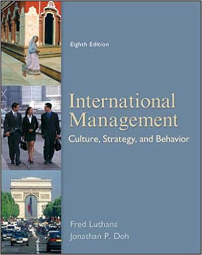 Test Bank for International Management: Culture