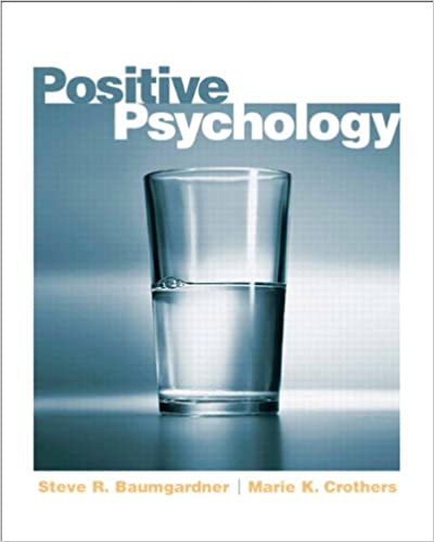 Test Bank For Positive Psychology