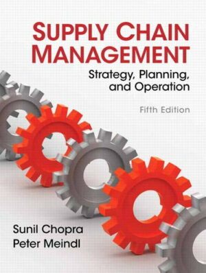 Solution Manual For Supply Chain Management