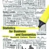 Test Bank For Statistics for Business and Economics