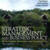 Test Bank For Strategic Management and Business Policy: Globalization
