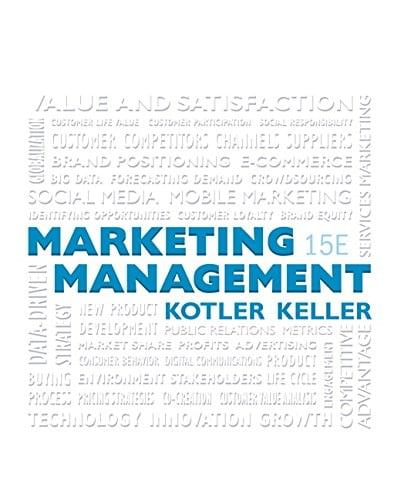 Solution Manual For Marketing Management
