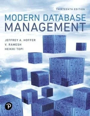 Test Bank For Modern Database Management