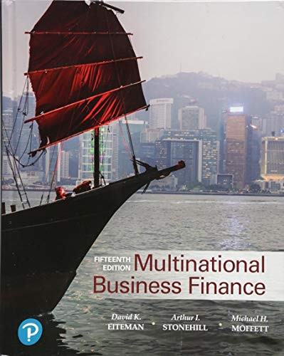 Test Bank For Multinational Business Finance