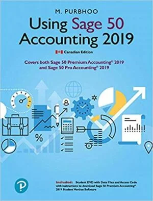 Solution Manual For Using Sage 50 Accounting 2019