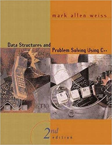 Solution Manual For Data Structures and Problem Solving Using C++