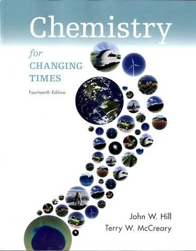 Test Bank For Chemistry For Changing Times