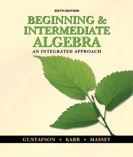 Test Bank For Beginning and Intermediate Algebra: An Integrated Approach