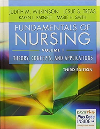 Test Bank For Fundamentals Of Nursing Volume 1: Theory