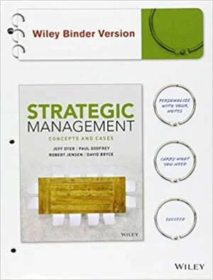 Solution Manual For Strategic Management: Concepts and Cases