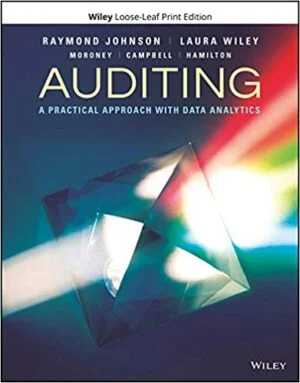 Solution Manual For Auditing: A Practical Approach with Data Analytics