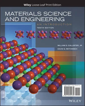 Solution Manual For Materials Science and Engineering: An Introduction