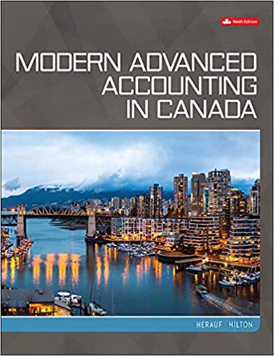 Test Bank For Modern Advanced Accounting in Canada