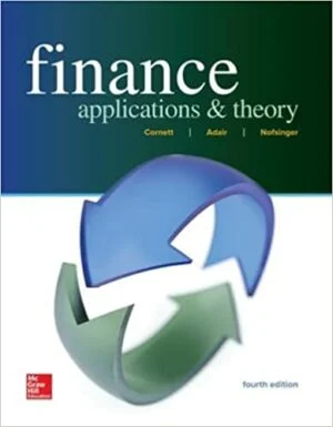 Test Bank For Finance: Applications and Theory