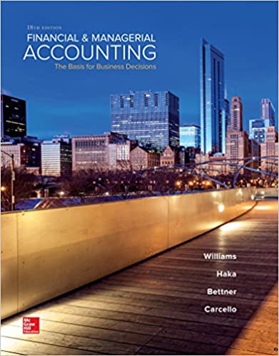 Test Bank For Financial and Managerial Accounting