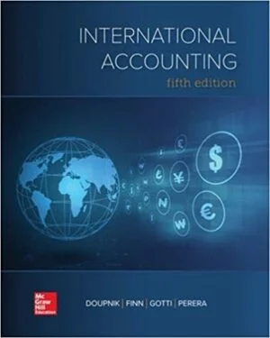 Test Bank For International Accounting