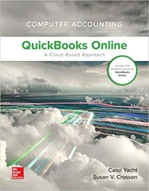 Test Bank For Computer Accounting with QuickBooks Online: A Cloud Based Approach