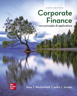 Test Bank For Corporate Finance: Core Principles and Applications