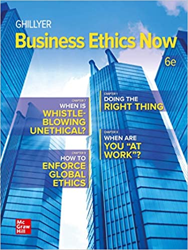 Solution Manual For Business Ethics Now