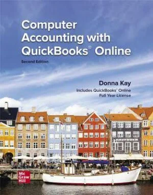 Solution Manual For Computer Accounting with QuickBooks Online
