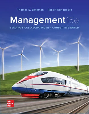 Test Bank For Management: Leading and Collaborating in a Competitive World