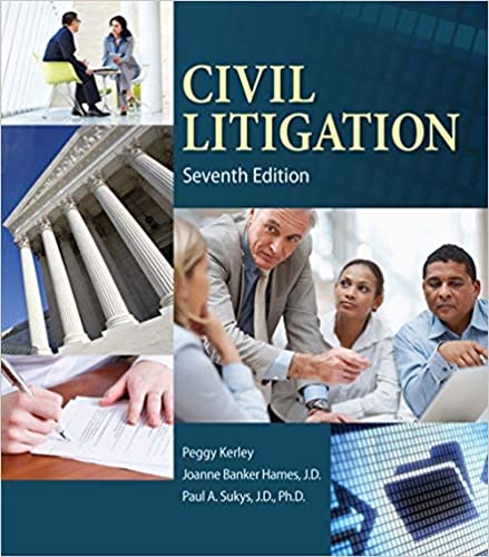 Solution Manual For Civil Litigation