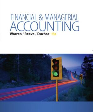 Solution Manual for Financial and Managerial Accounting