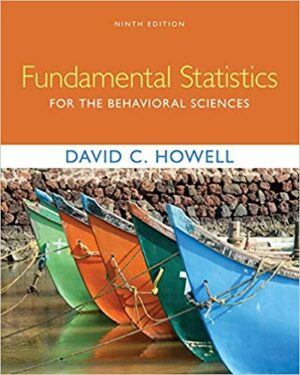 Solution Manual For Fundamental Statistics for the Behavioral Sciences