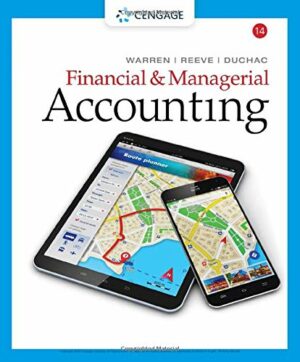 Solution Manual For Financial & Managerial Accounting