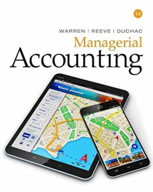 Solution Manual For Managerial Accounting