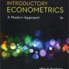 Test Bank For Introductory Econometrics: A Modern Approach