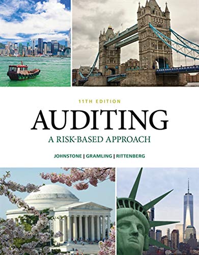 Solution Manual for Auditing: A Risk Based-Approach