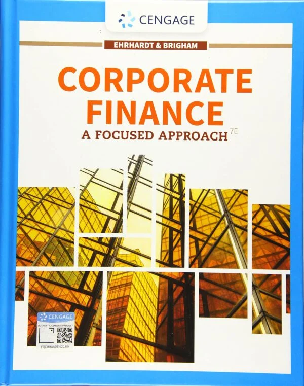 Solution Manual For Corporate Finance: A Focused Approach