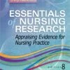 Test Bank For Essentials of Nursing Research: Appraising Evidence for Nursing Practice
