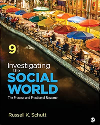 Test Bank For Investigating the Social World: The Process and Practice of Research