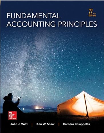 Solution Manual for Fundamental Accounting Principles