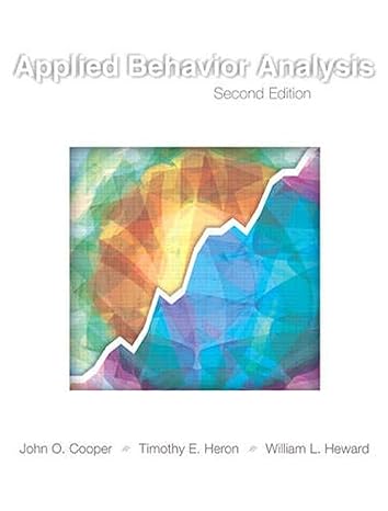 Test Bank for Applied Behavior Analysis