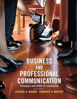 Test Bank for Business and Professional Communication: Principles and Skills for Leadership
