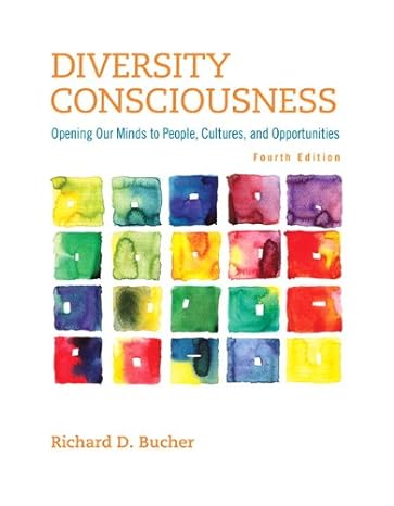 Test Bank for Diversity Consciousness: Opening Our Minds to People